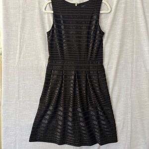 NWOT Tommy Hilfiger Textured Dress, Sleeveless, Zipper Back, Fit& Flare